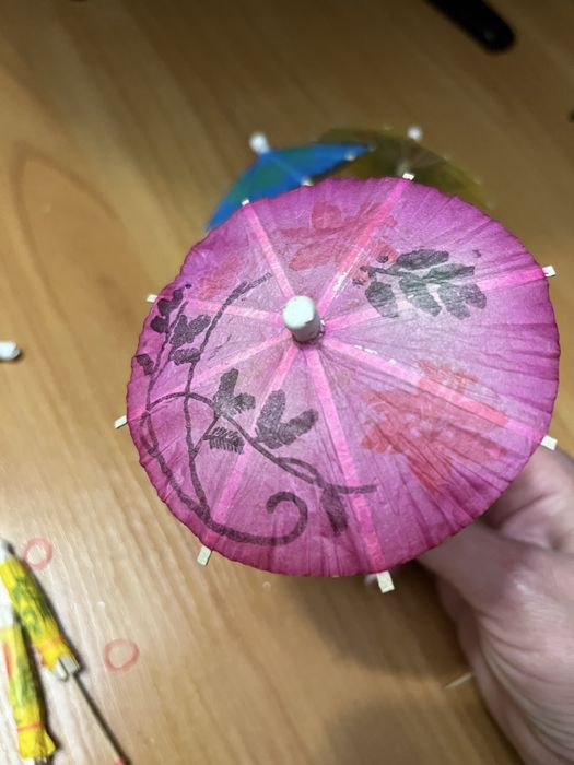 Зонтик декор для коктеля