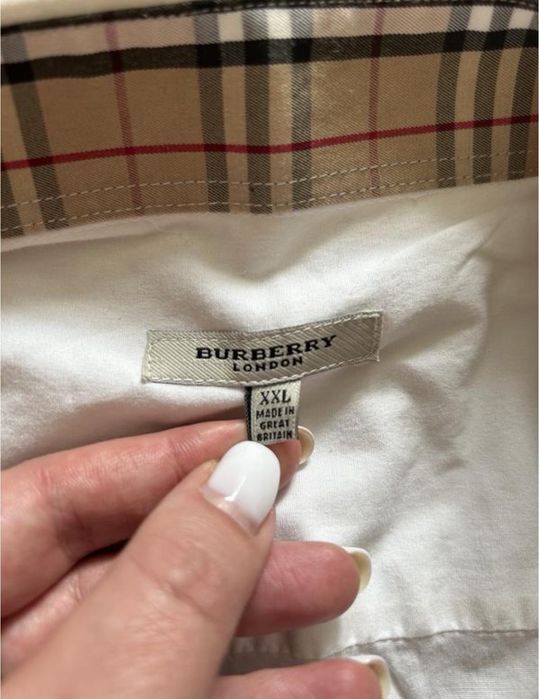 Сорочка блуза burberry xxl 
Виробник Велика Британія