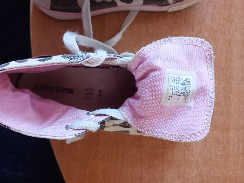 Długie buty trampki tenisówki Converse 26