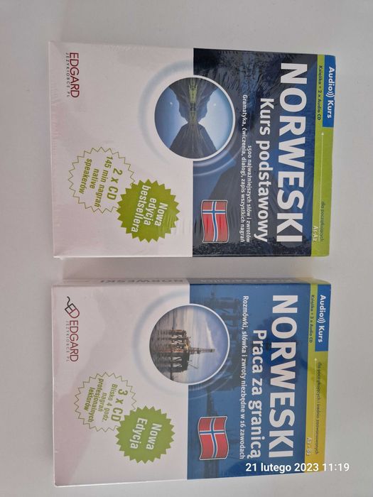 Nowy norweski dla poczatkujacych. Kurs z płytą.
