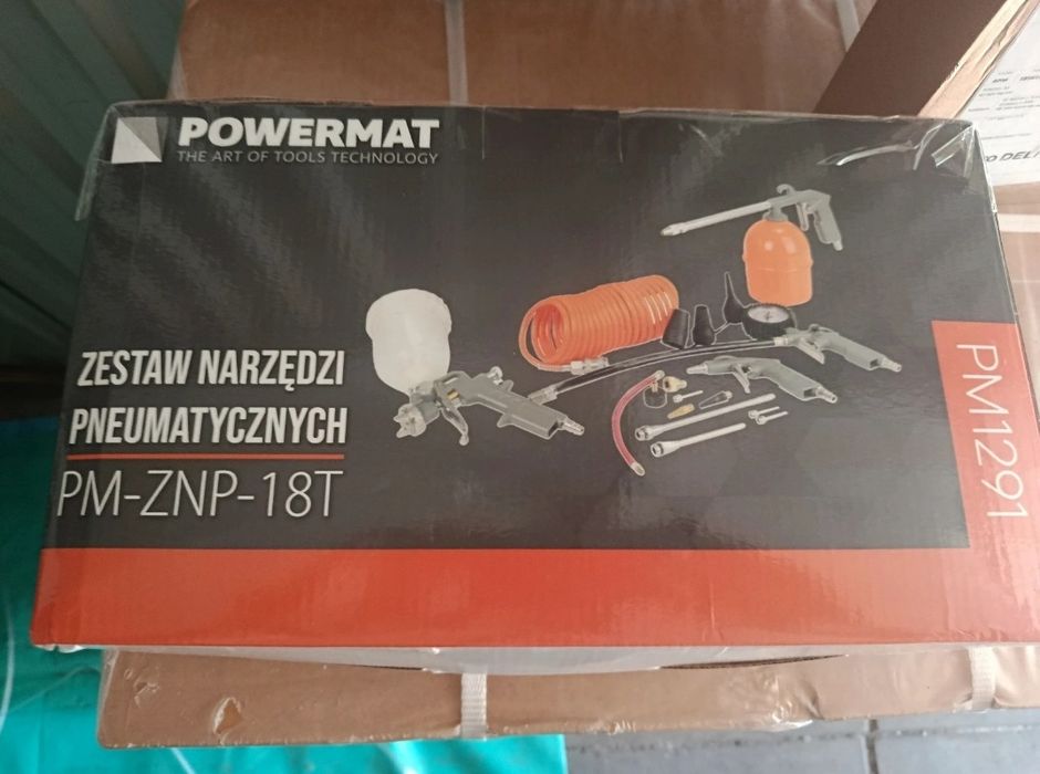 Duży zestaw pneumatyczny PM-ZNP-18T PowerMat
