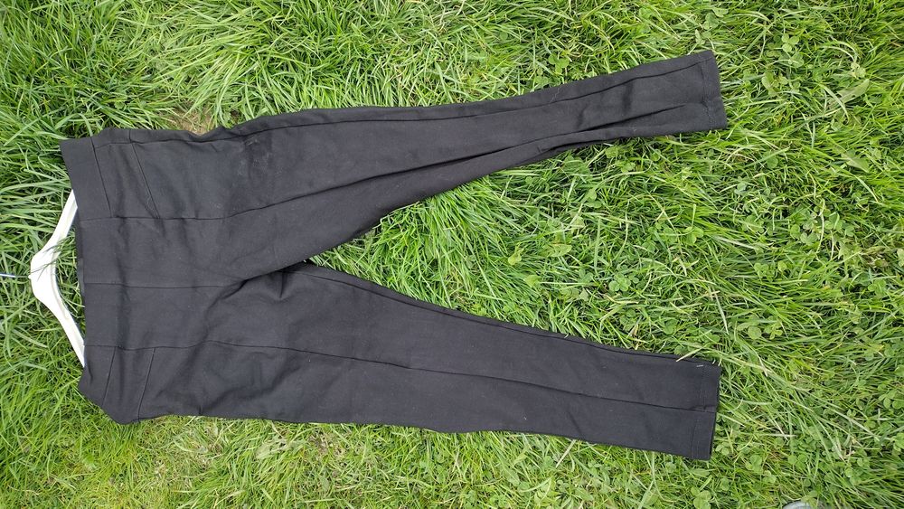 Spodnie damskie getry czarne xl