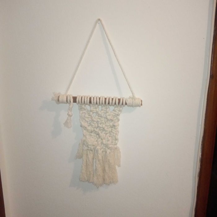 Painel de Macramé