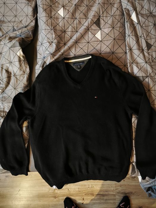 Sweter męski duży Tommy Hilfiger XXL