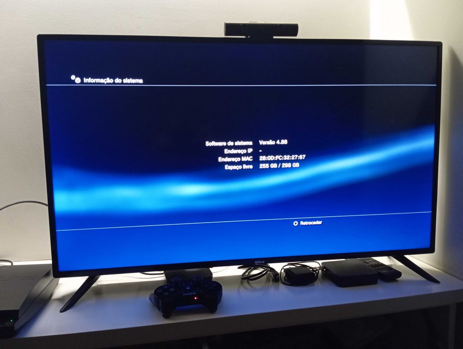 PS3 PlayStation 3 COMO NOVA, 320GB, 2 comandos originais Sony, 10 ou 15 jogos (aceito retoma de jogos PS1 PS2)