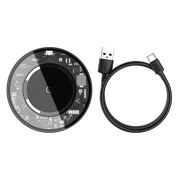 Bezprzewodowa magnetyczna ładowarka indukcyjna Baseus 15W Visible