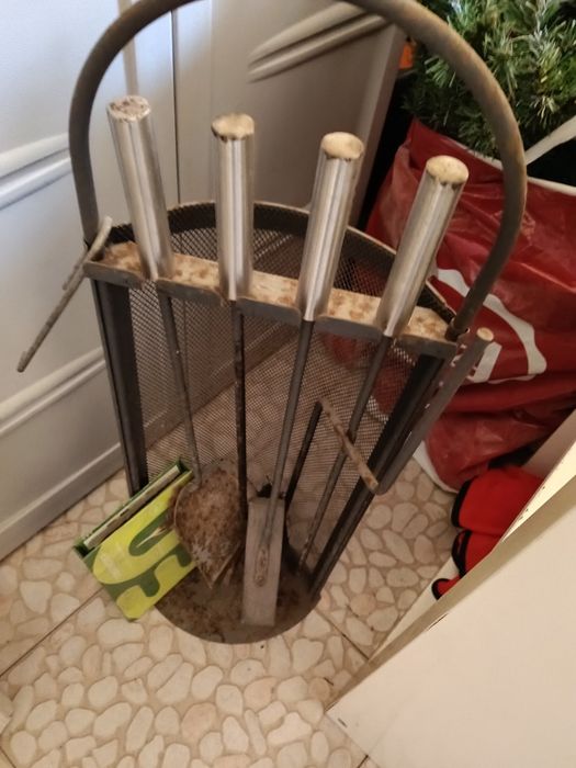Lote material para Lareira