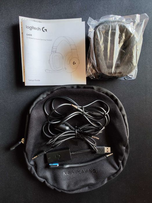 Headset Gaming Logitech G433 7.1 Surround