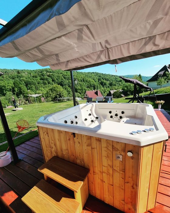 Jacuzzi ogrodowe wanna spa balia