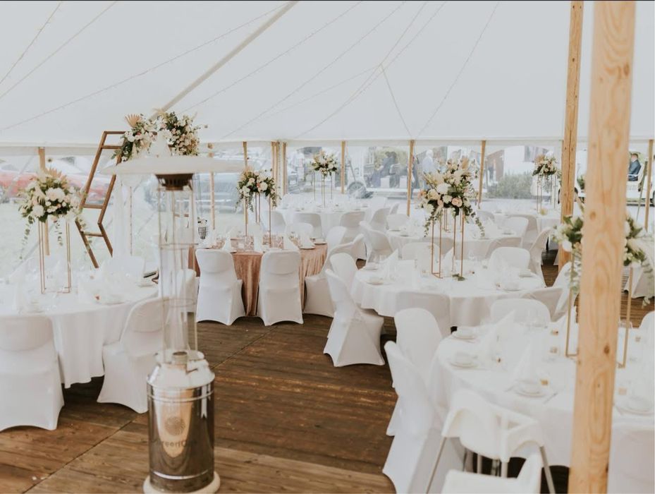 Wynajem namiotów cateringowych/eventowych. Wynajem podłóg/podestów.