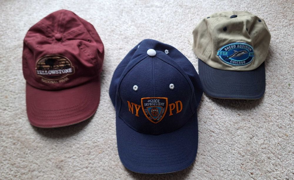 3 czapki bejsbolówki z USA