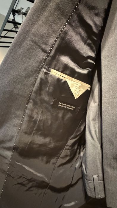 Fato de homem blaser e calça cinza