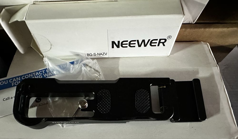 Металева пластина, кронштейн для камери Neewer ZV-1
