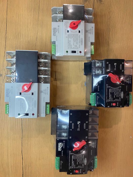 ‼️БЕЗ ПЕРЕДПЛАТИ АВР TOMZN 2P/125A 4P/125A чорна та біла версії‼️