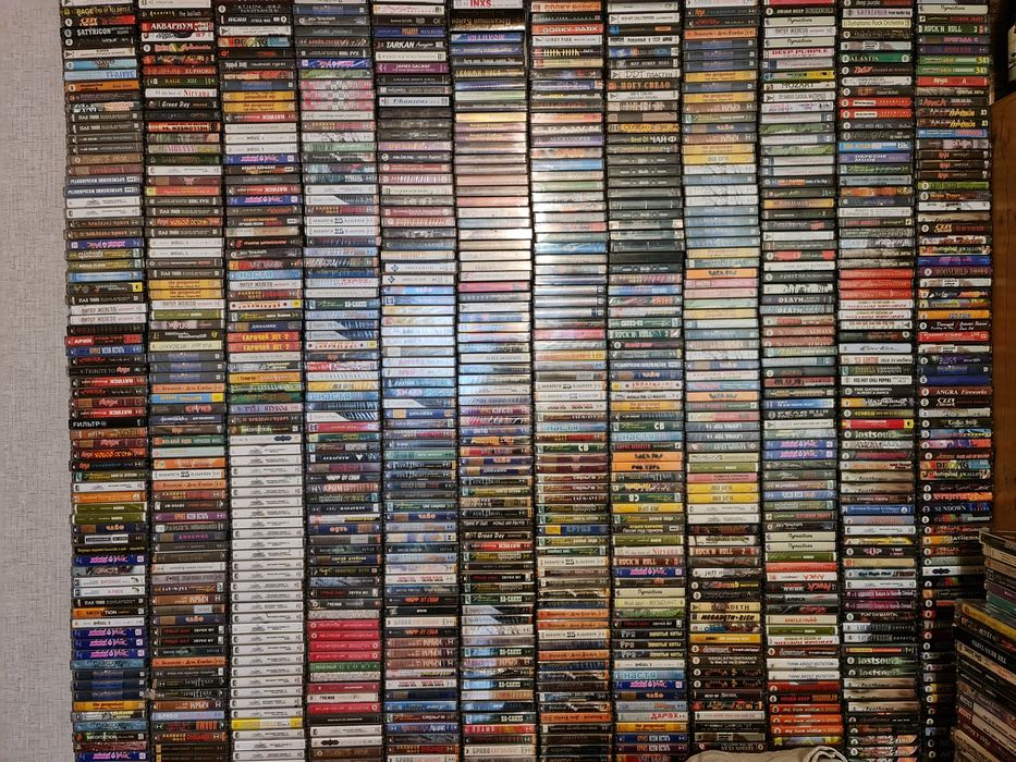 Кассеты метал, рок (список)  новые и б/у