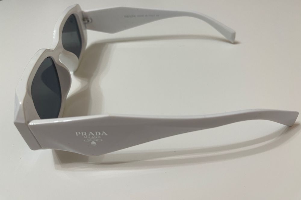 Okulary Prada białe