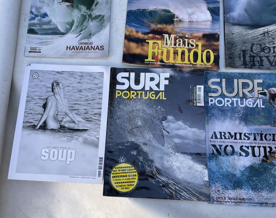 Vendo revistas de Surf body board