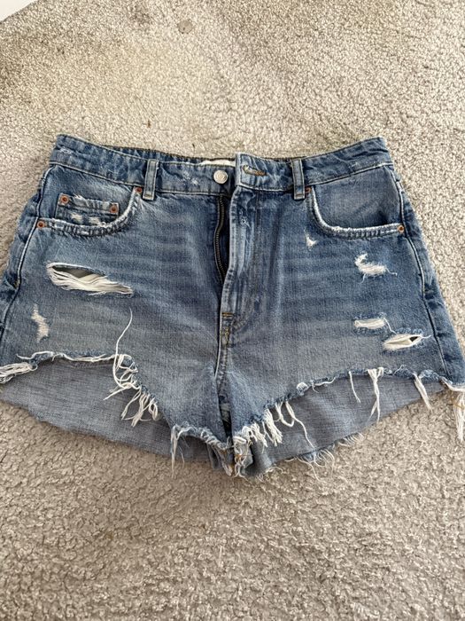 Szorty jeansowe zara