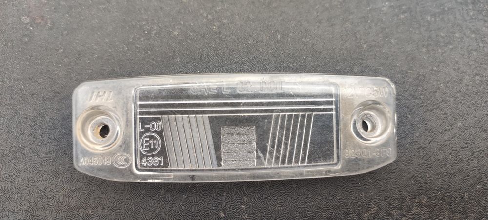 Скло підсвітки номера Кіа Сид