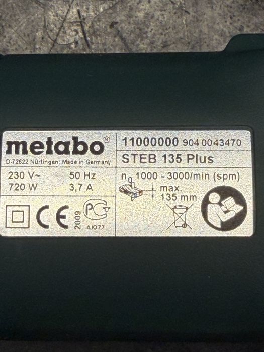 Serra tico-tico METABO STE 135+