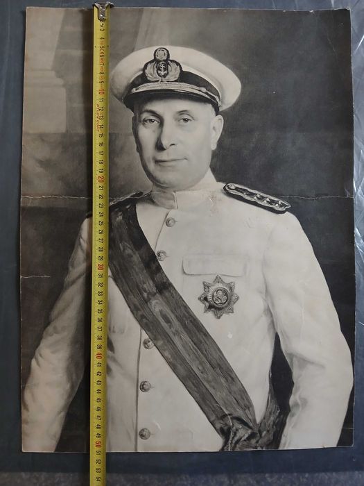 Retratos dos Presidentes da República Portuguesa durante o regime "Estado Novo" - lote de 4 -
