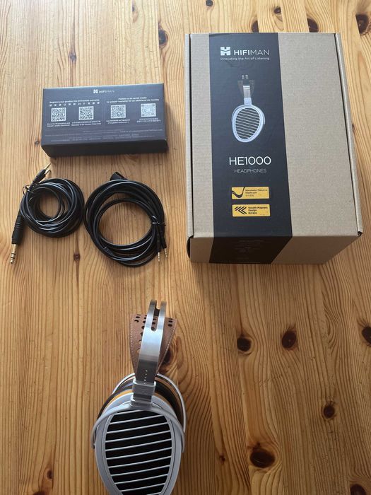 Oportunidade Novo: Auscultadores Hifiman HE1000 Stealth Topo Planares