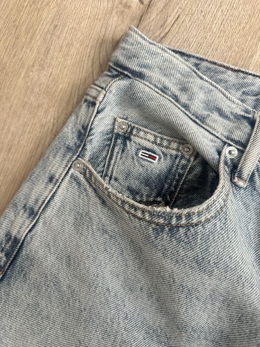 Jeansy NOWE Tommy Hilfiger luźne szerokie nogawki