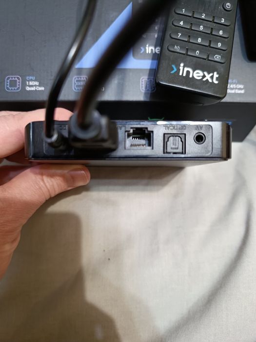 Медиа приставка INEXT TV5 SMART приставка Воля ( 4К ULTRA HD ANDROID )