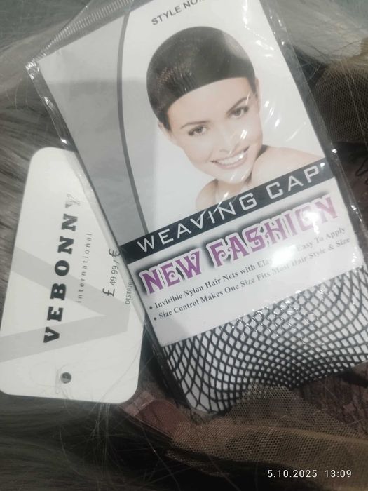 Peruka Vebonny. Na zdjęciu widoczna jest peruka typu lace front