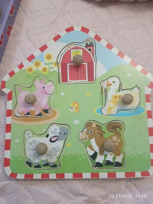 Конструктор, аналог лего дупло 165 деталей