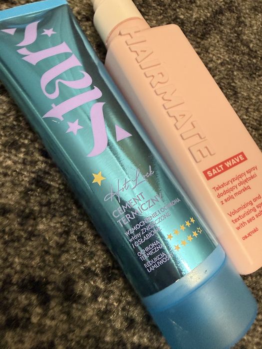 Zestaw kosmetykow do wlosow stars cement Spray teksturyzujacy hair mate salt wave volume objetosc