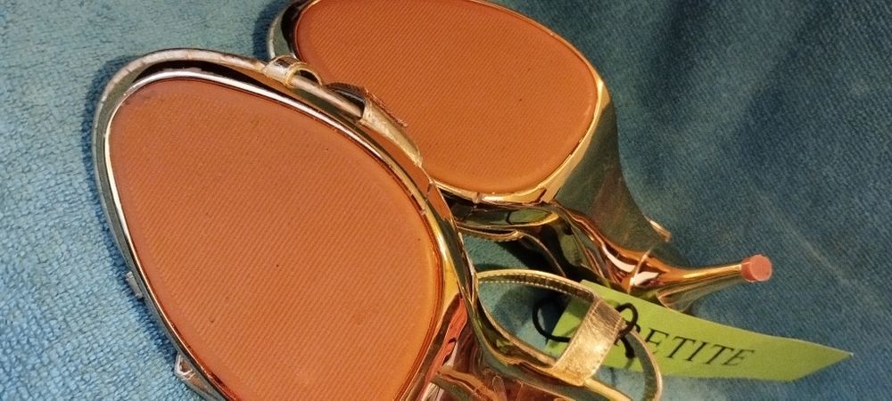 Buty na imprezę wesele szpilki sandałki z USA nowe