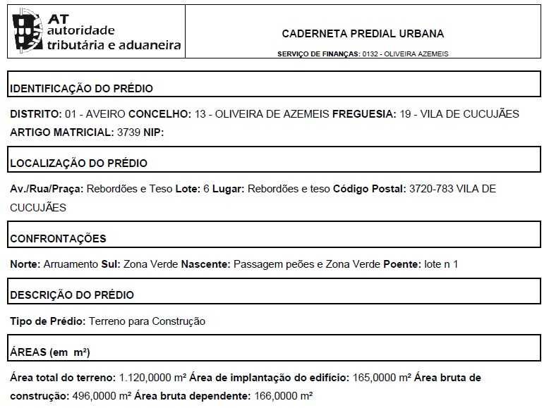 TERRENO para construção moradia UNIFAMILIAR
