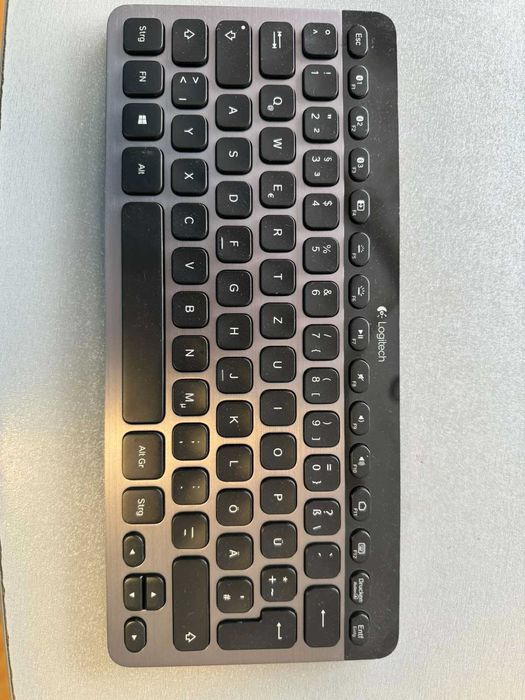 Клавіатура бездротова Logitech K810 Bluetooth Black