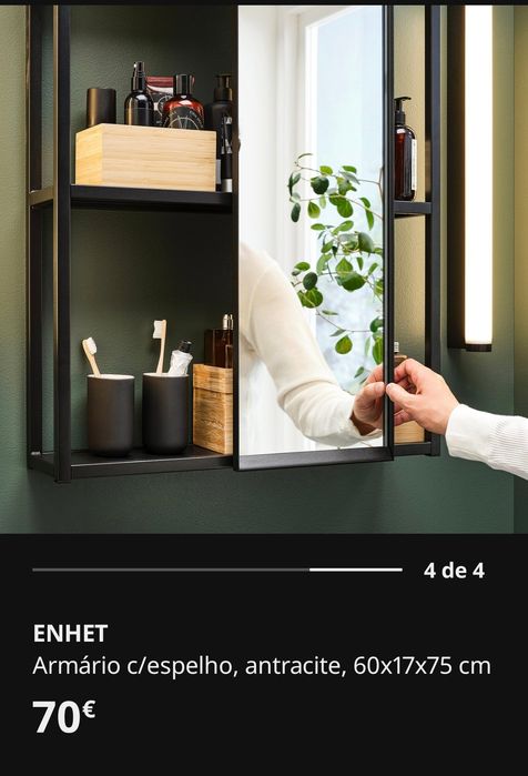 Móvel com espelho IKEA