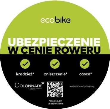 Rower elektryczny Ecobike Expedition Black SUV bat.30Ah ubezp.AC + GPS