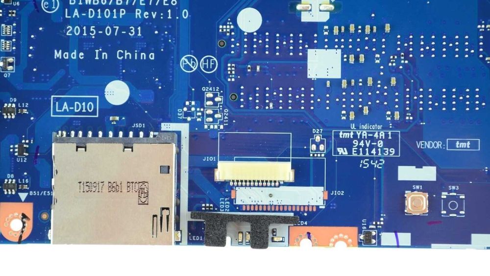 Материнская плата – Lenovo B51-80 / E51-80 "(LA-D101P)" Intel i5-6200U