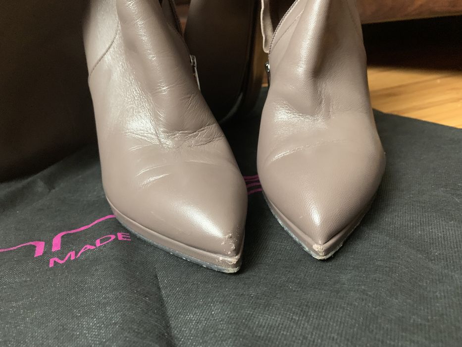 Весняні чоботи шкіряні giardini