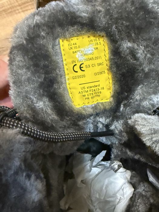 Мужские рабочие зимние ботинки Safety Jogger