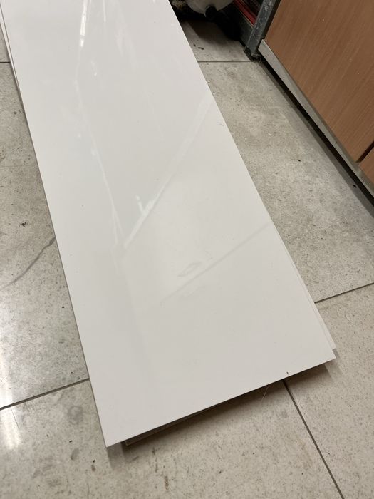 Płytki ścienne glazura biała połysk