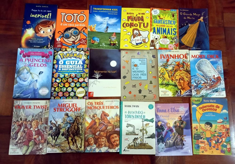 vários livros juvenis – Anúncio 1 (Preços na Descrição do Anúncio)