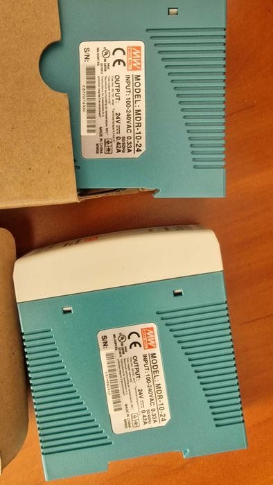 Zasilacz na szynę DIN Mean Well MDR-10-24 | 24V 0.42A | NOWY