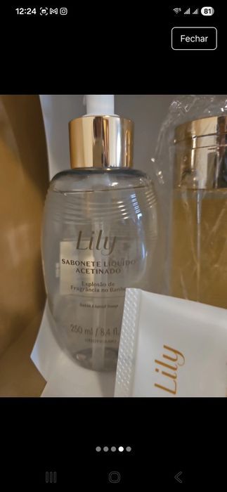 Kit completo Lily corpo tradicional O Boticário