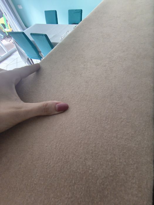 Cama box + cabeceira estofada