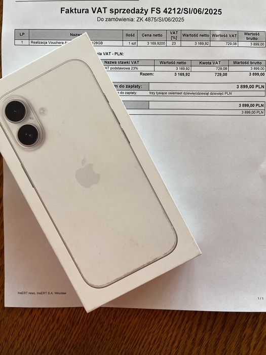 Nowy Apple iPhone 16