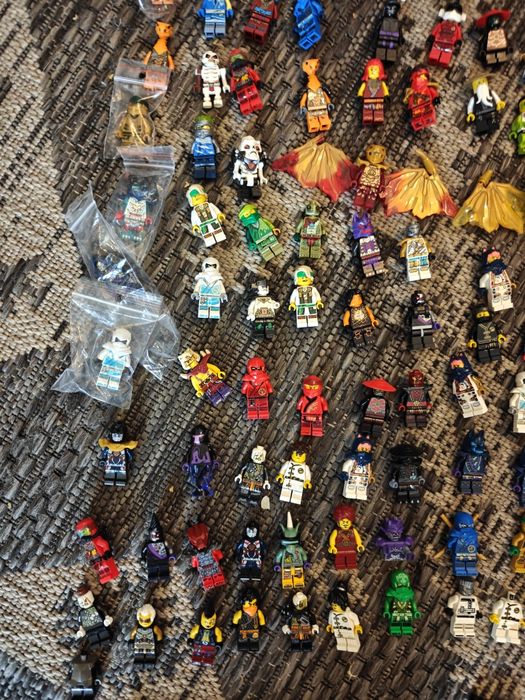 LEGO ninjago minifigurki