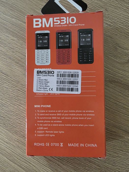 Telemóvel Mini 5310 novo