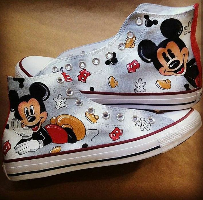 Sapatilhas Mickey , cartoon