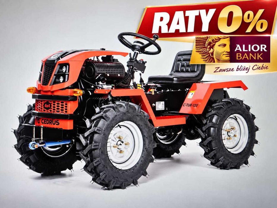 Trakotrek CEDRUS traktor Diesel 4x4 C-TUR-18B Nowy RATY 0%