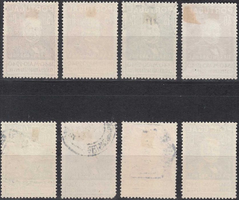 Selos Portugal 1940-Selo Postal Completo Af. 599/606 Seleção